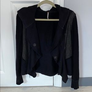 Free People Lace Sweatshirt